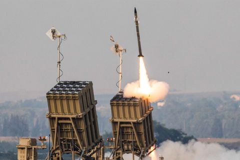 Die israelische Raketenabwehr "Iron Dome"