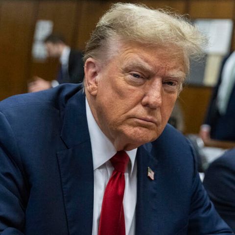 Donald Trump, 77, ist der erste Ex-Präsident der Vereinigten Staaten, der sich einem Strafprozess stellen muss