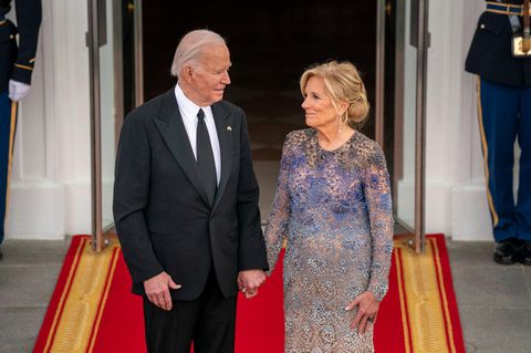 US-Präsident Joe Biden mit seiner Frau Jill