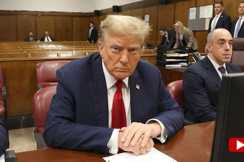 Trump über seine drohende Haftstrafe: "Das ist politische Verfolgung"