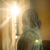 World Press Photo: Eine verschleierte Frau von der Seite