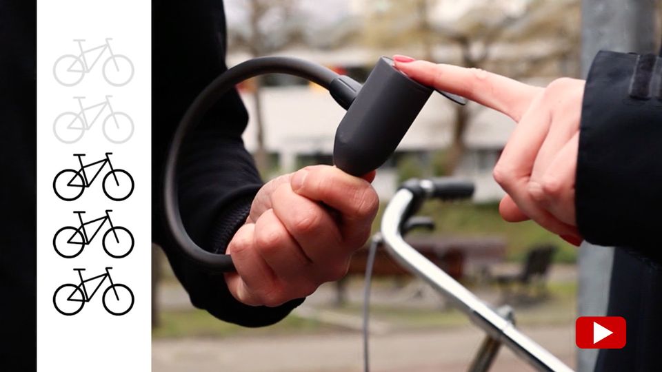 Schloss mit Fingererkennung