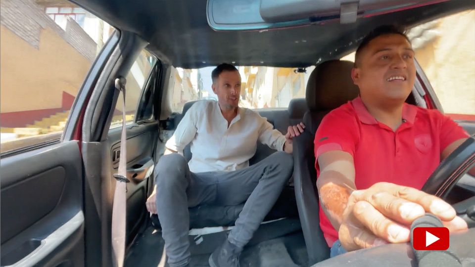 Die steilste Straße Mexikos: Reporter wagt Autofahrt auf der "Paso Florentino"