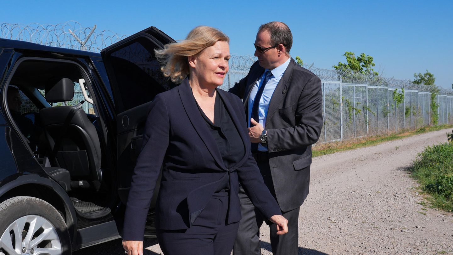 Nancy Faeser’s border experience: What will happen to the new asylum system?