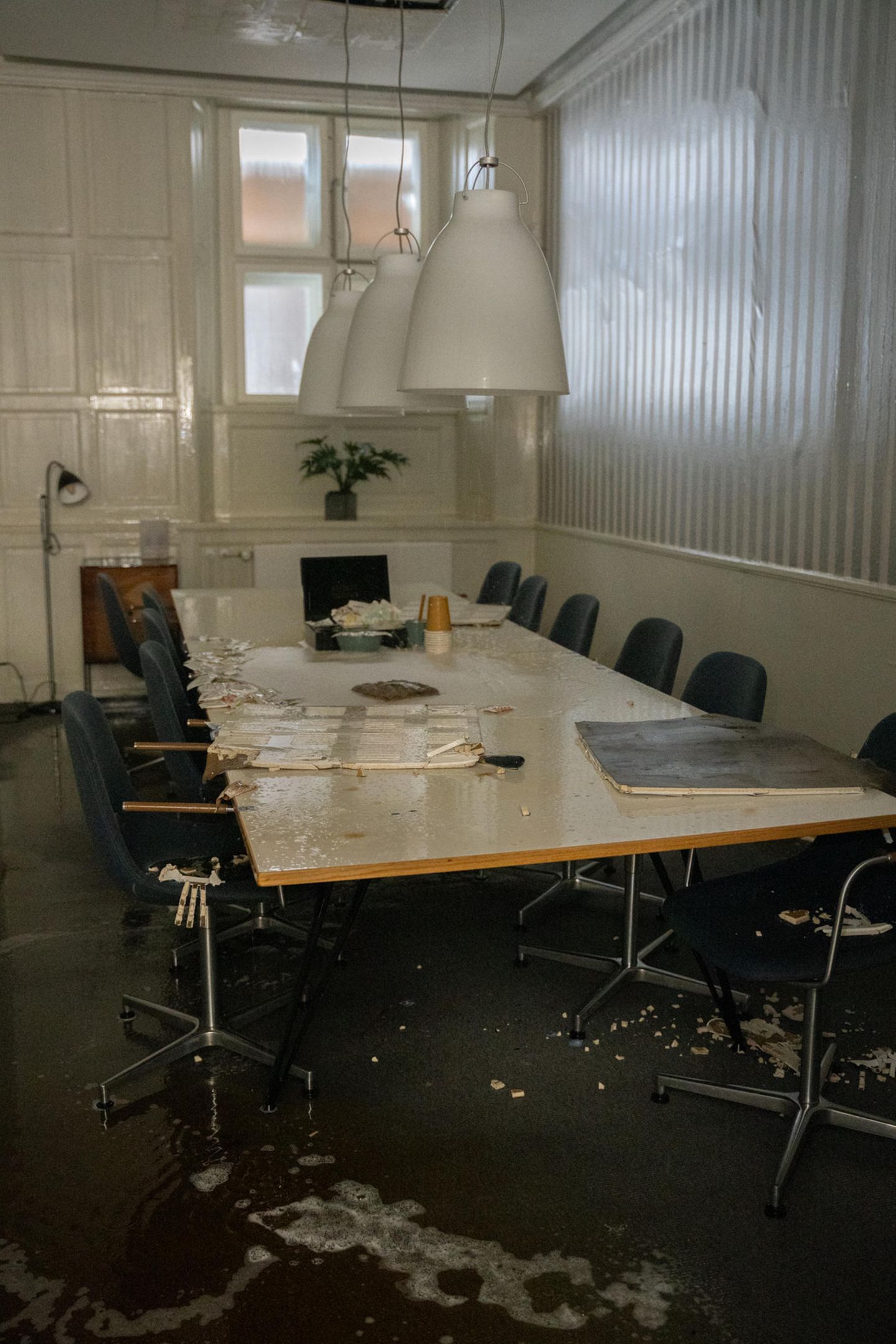Blick in ein Besprechungszimmer der ehemaligen Börse