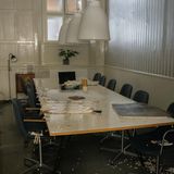 Blick in ein Besprechungszimmer der ehemaligen Börse