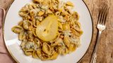 CONCHIGLIE con PERA E GORGONZOLA