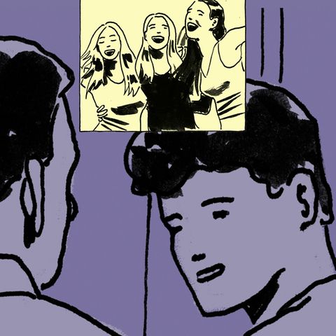 Illustration ziegt verschiedene Soziale Situationen