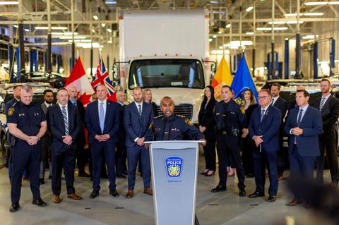 Goldraub in Kanada: Polizeichef Nishan Duraiappah spricht bei einer Pressekonferenz über Ermittlungsergebnisse.