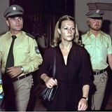 Ingrid van Bergen vor Gericht im Justizpalast München