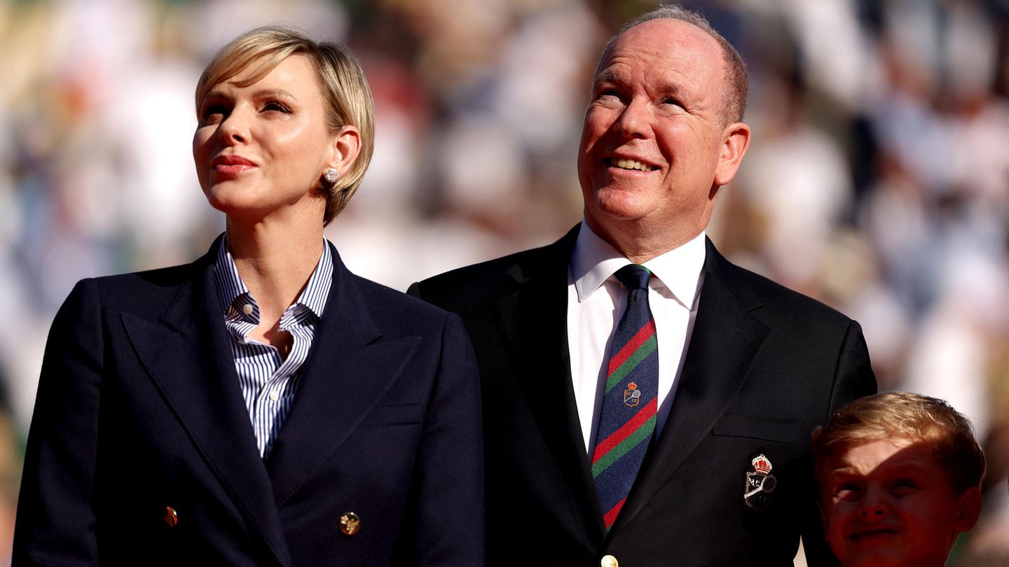 Fürstin Charlène und Fürst Albert II.