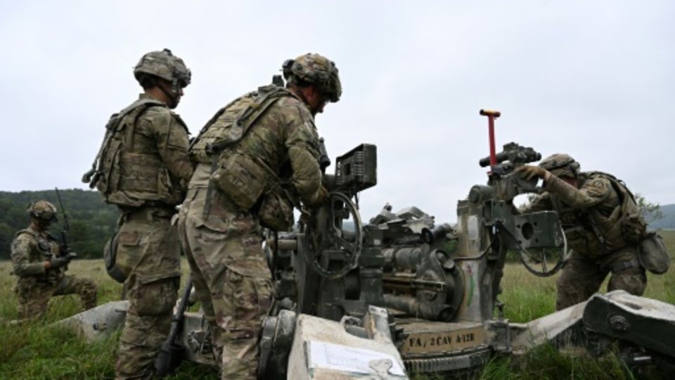 US-Soldaten bei Übung in Deutschland