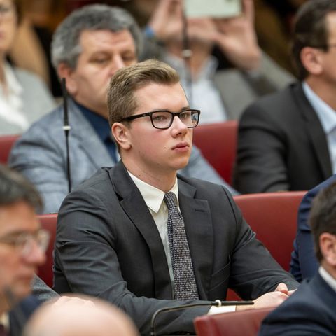 Daniel Halemba (AfD) im bayerischen Landtag