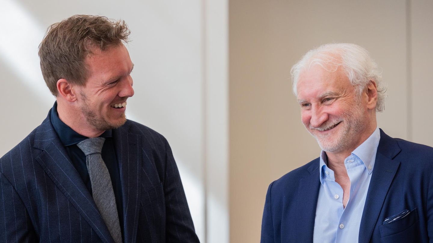 Julian Nagelsmann und Rudi Völler