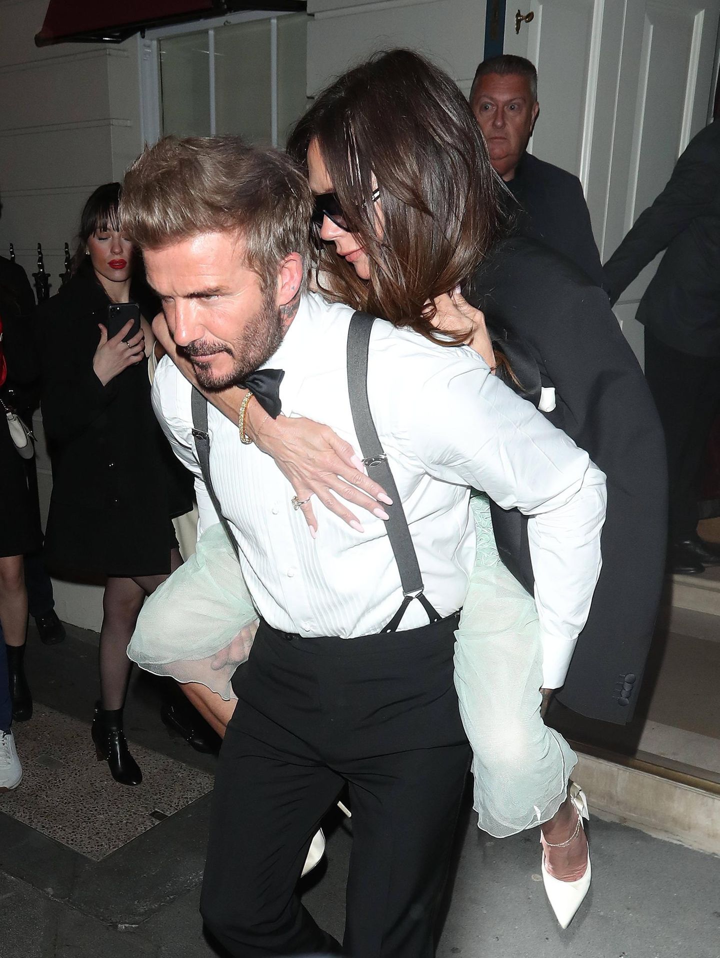 Victoria und David Beckham