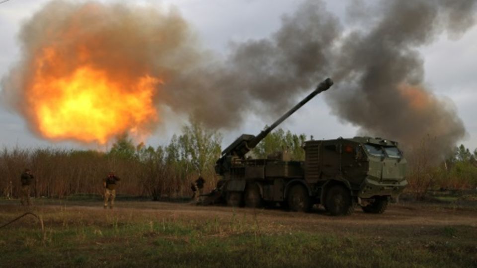 Kämpfe in der Ukraine am Sonntag