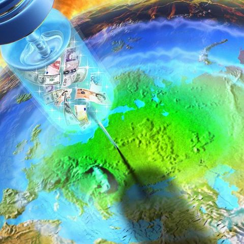Financial injection against climate change