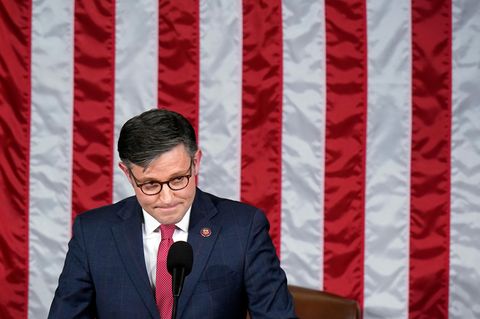 Für die Ukraine: Der Republikaner Mike Johnson widersetzte sich den radikalen Kräften in seiner Partei