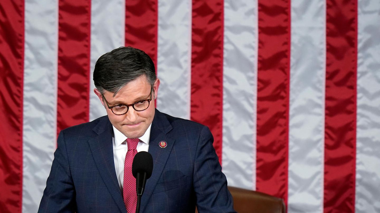 Für die Ukraine: Der Republikaner Mike Johnson widersetzte sich den radikalen Kräften in seiner Partei