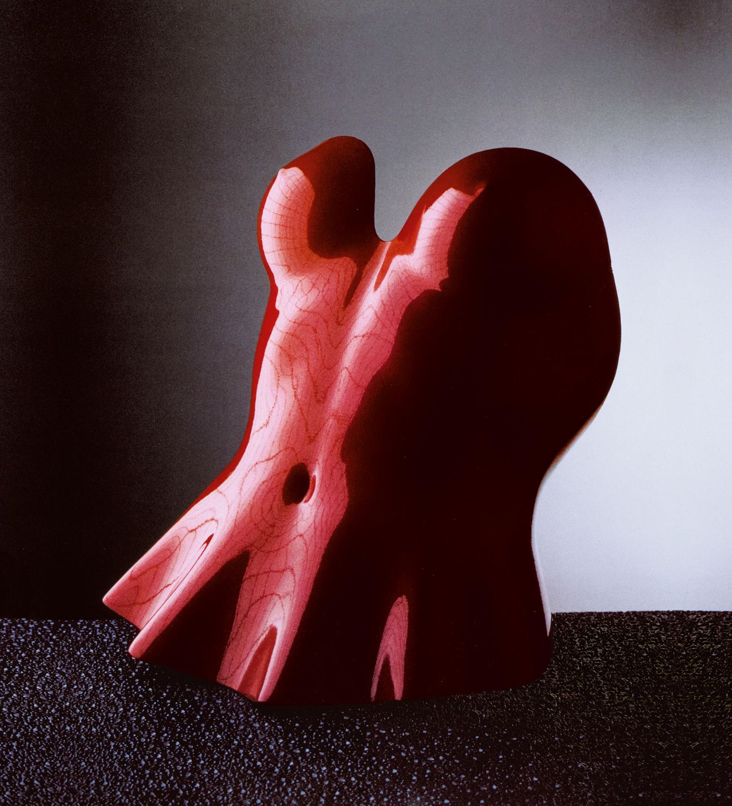 Ein roter Torso zum Anziehen