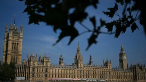 Das Parlament in London. Es billigte die Abschiebungen nach Ruanda