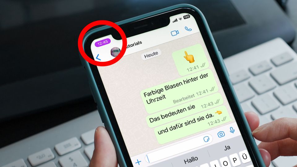 Datenschutz: iPhone: Das bedeuten die farbigen Uhrzeiten auf dem Smartphone Datenschutz: iPhone: Das bedeuten die farbigen Uhrzeiten auf dem Smartphone