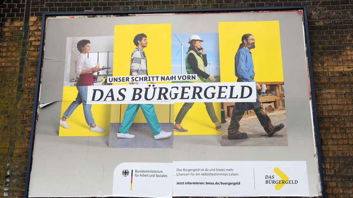 Bürgergeld Bürgergeld Plakat