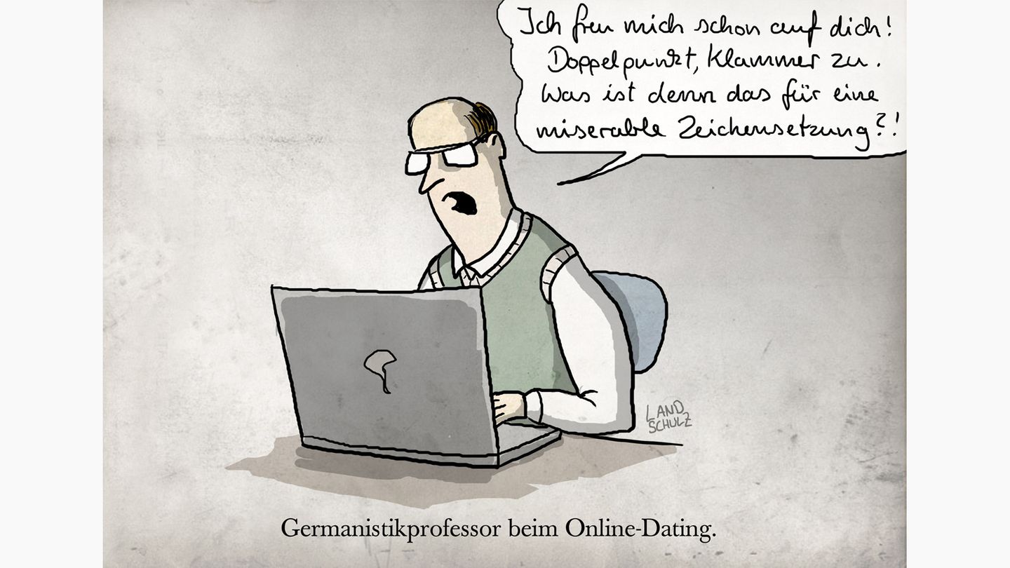 stern-Zeichnerin: Buch-stäblich lustig – Cartoons von Dorthe Landschulz