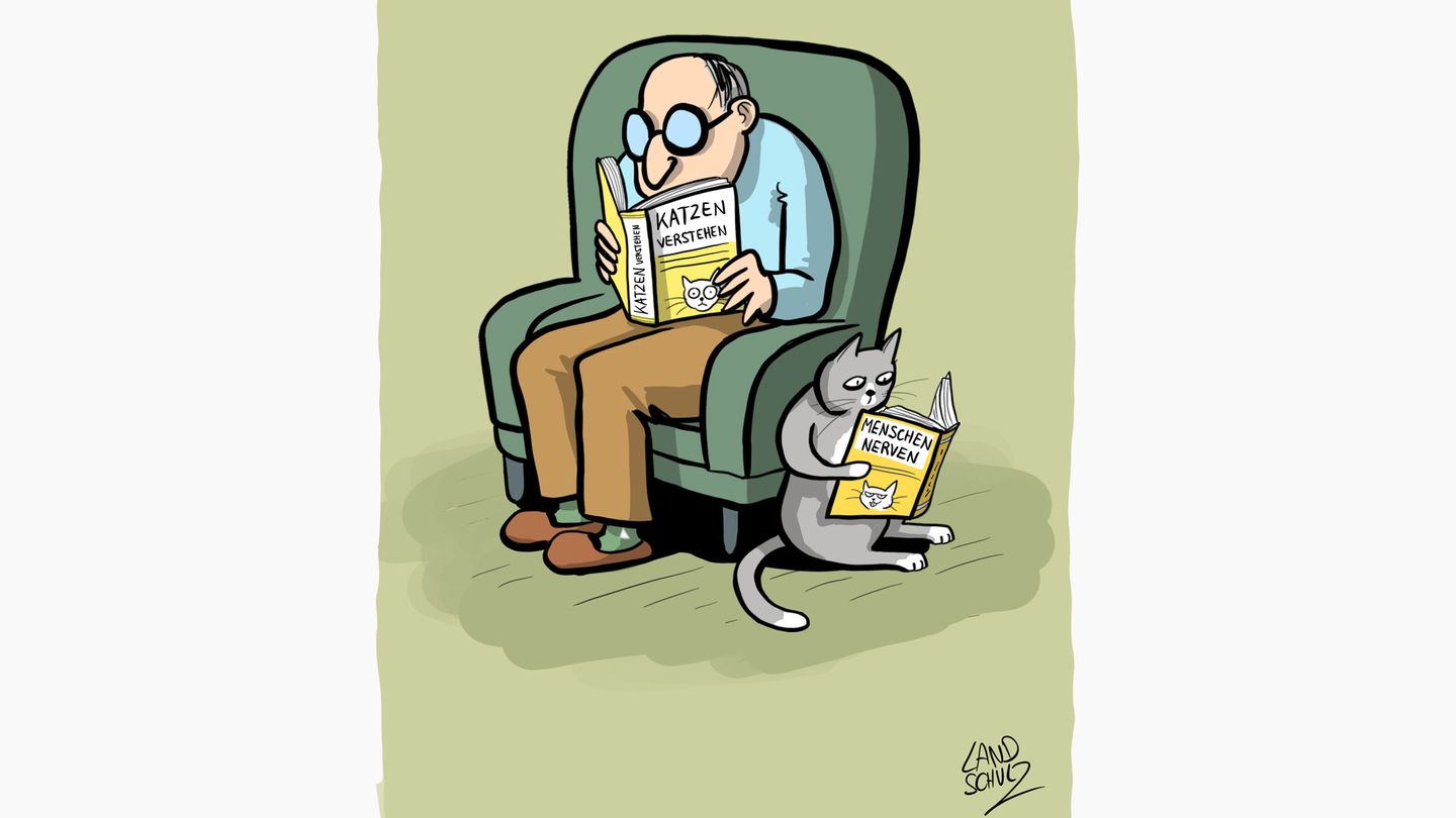 stern-Zeichnerin: Buch-stäblich lustig – Cartoons von Dorthe Landschulz