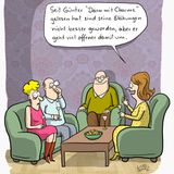 stern-Zeichnerin: Buch-stäblich lustig – Cartoons von Dorthe Landschulz