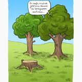 stern-Zeichnerin: Buch-stäblich lustig – Cartoons von Dorthe Landschulz