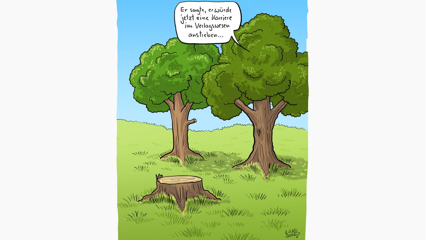 stern-Zeichnerin: Buch-stäblich lustig – Cartoons von Dorthe Landschulz