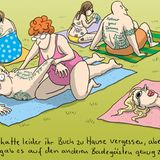 stern-Zeichnerin: Buch-stäblich lustig – Cartoons von Dorthe Landschulz