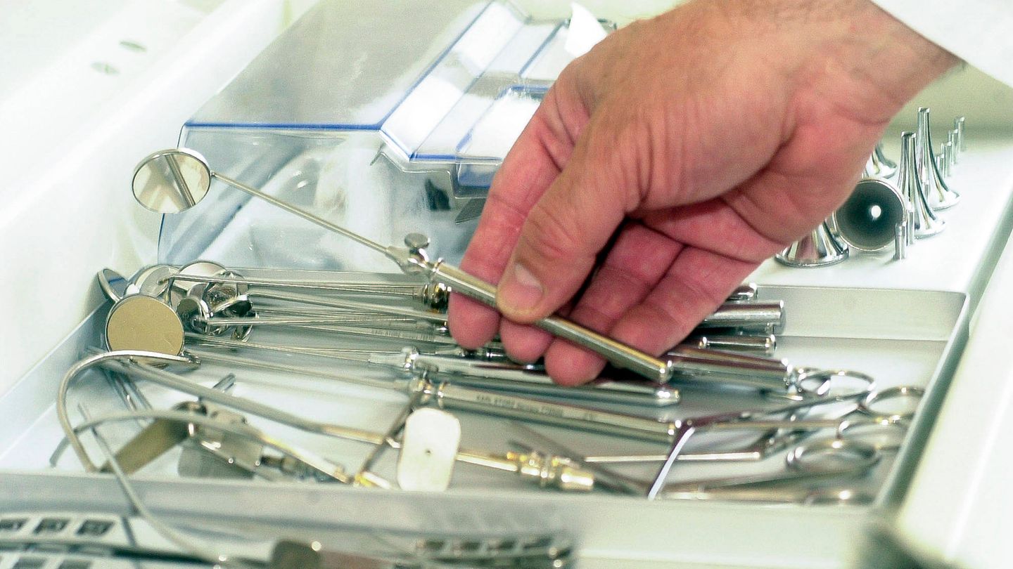 Medizinische Ausrüstung für Zahnarztbehandlung