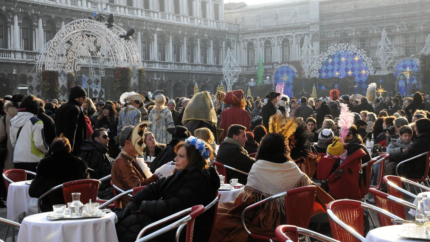 Markusplatz in Venedig