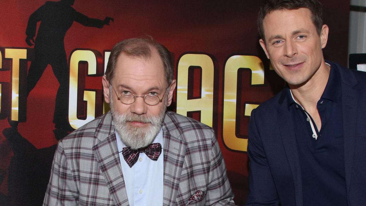 Klaus Otto Nagorsnik 2018 mit "Gefragt – Gejagt"-Moderator Alexander Bommes