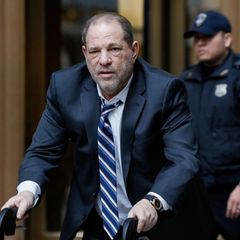 Harvey Weinstein nach der Verhandlung im Prozess wegen Vergewaltigung und sexueller Nötigung in New York