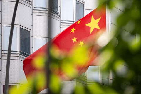 Die Spiobagevorwürfe aus Deutschland weist die Führung in Peking als Verleumdung zurück