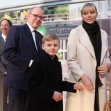 Der Besuch im Miniatur Wunderland sei "ein wunderbares Erlebnis" gewesen, sagt der Fürst, bevor die Familie die Location in der Hafencity wieder verlässt