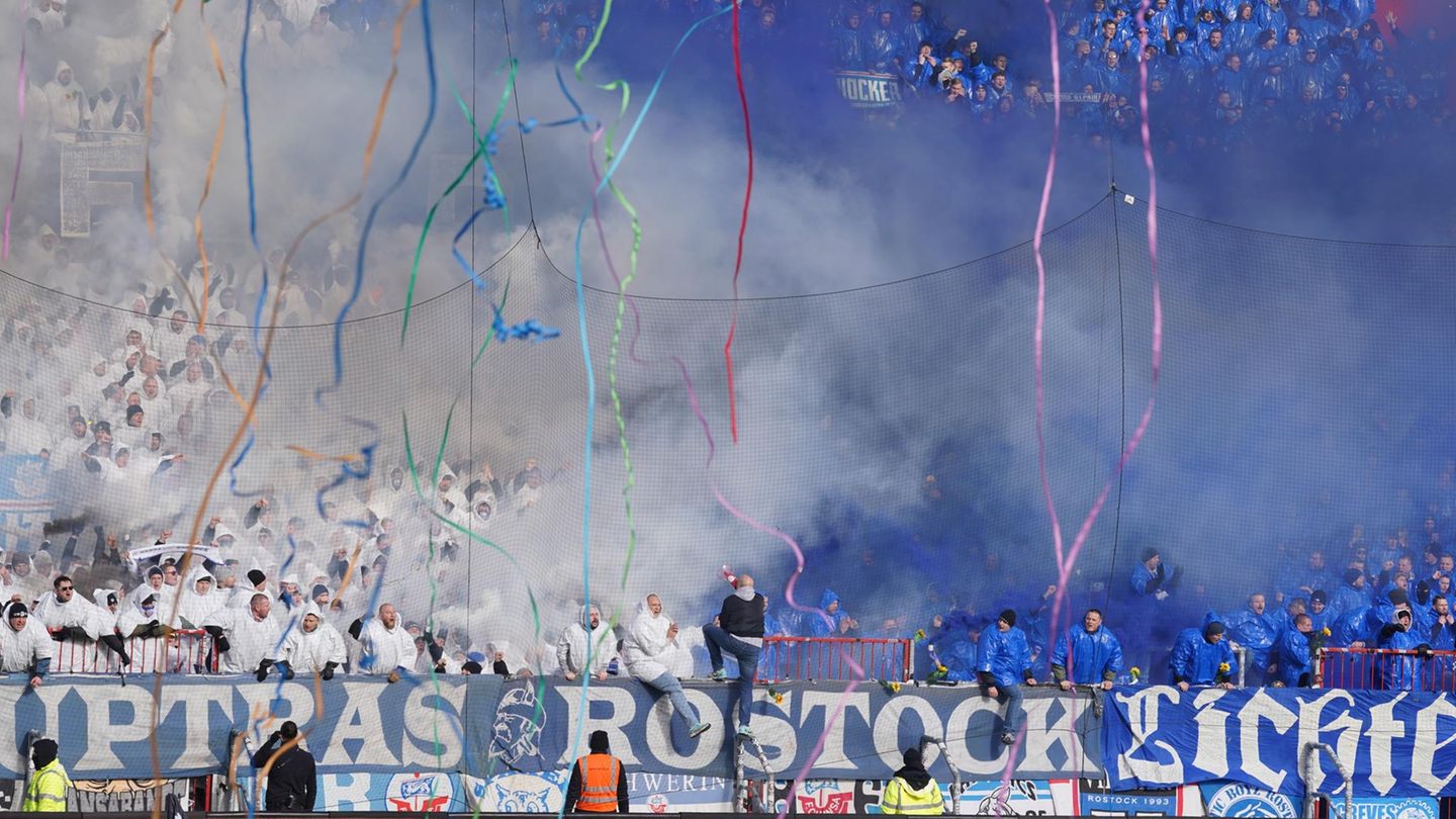 Wenn der FC St. Pauli auf den Riwalen Hansa Rostock trifft, sind Krawalle nicht weit