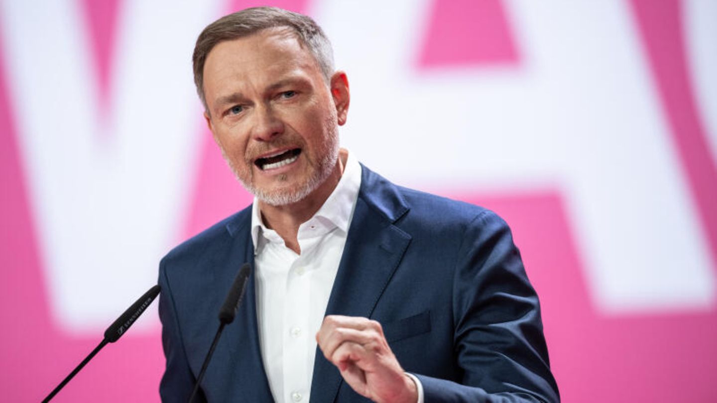 Christian Lindner at the FDP party conference: A man in limbo