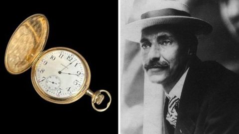 Die Taschenuhr trug der Millionärs John Jacob Astor bei sich, als die "Titanic" am 14. April 1912 unterging