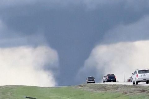 60 Tornados innerhalb von zwei Tagen: Video zeigt extreme Wirbelstürme in den USA