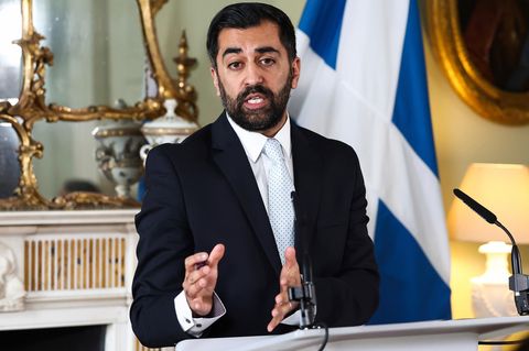 Humza Yousaf ist der "First Minister" in Schottland