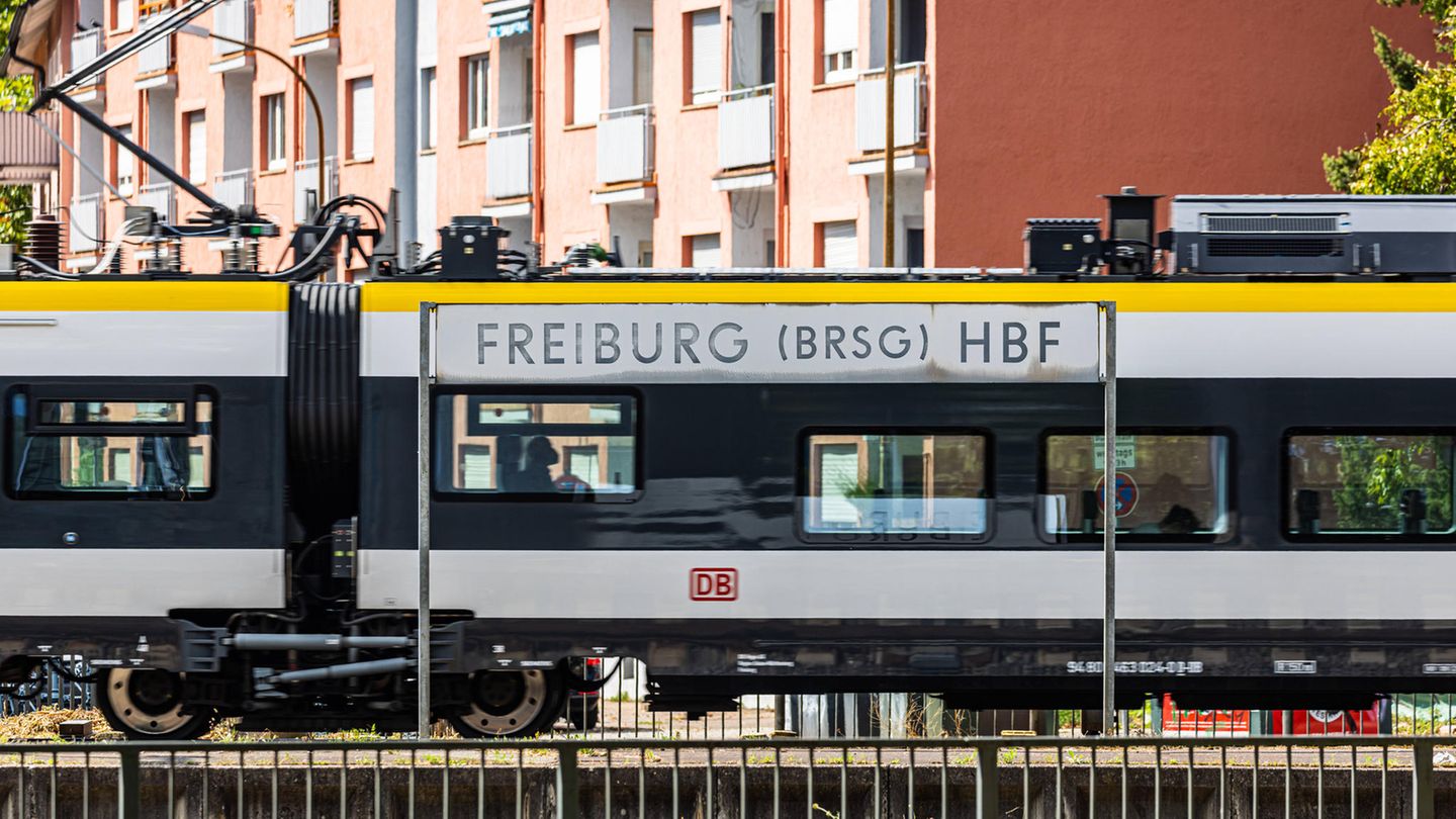 Der Hauptbahnhof in Freiburg