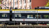 Der Hauptbahnhof in Freiburg