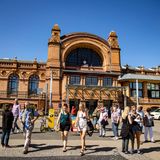 Der Hauptbahnhof Schwerin