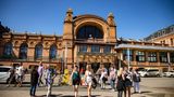 Der Hauptbahnhof Schwerin