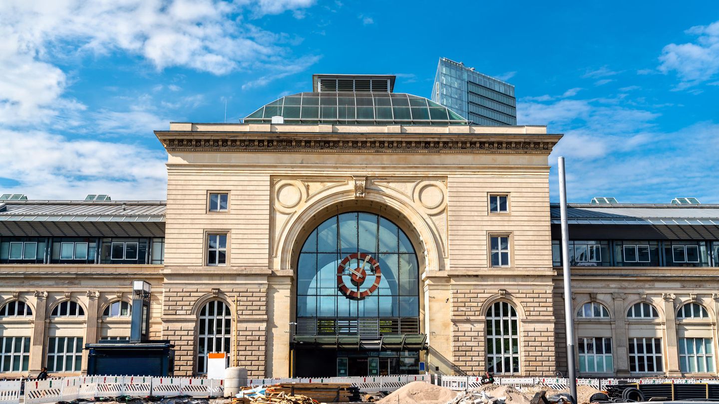 Der Hauptbahnhof in Mannheim Der Hauptbahnhof in Mannheim