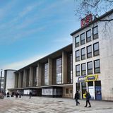 Der Hauptbahnhof in Heidelberg